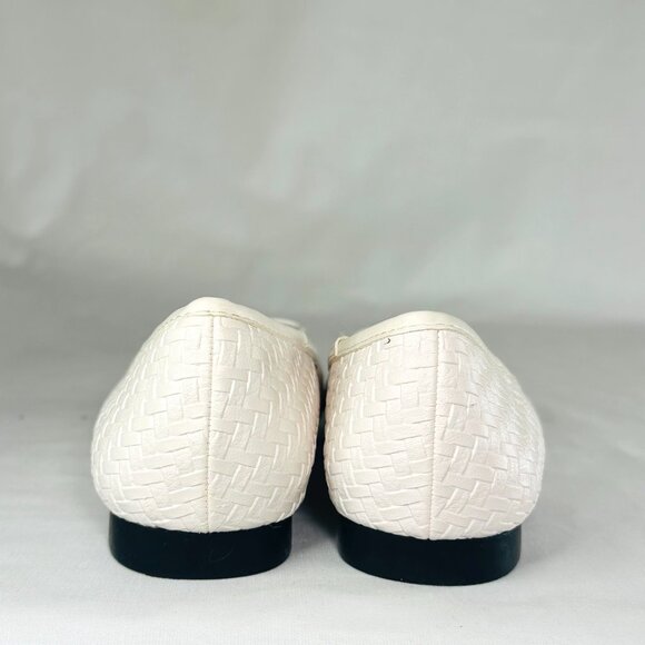 Zara Trafaluc White & Black Ballet Flats | Size 7 | NWOT - Picture 4 of 7